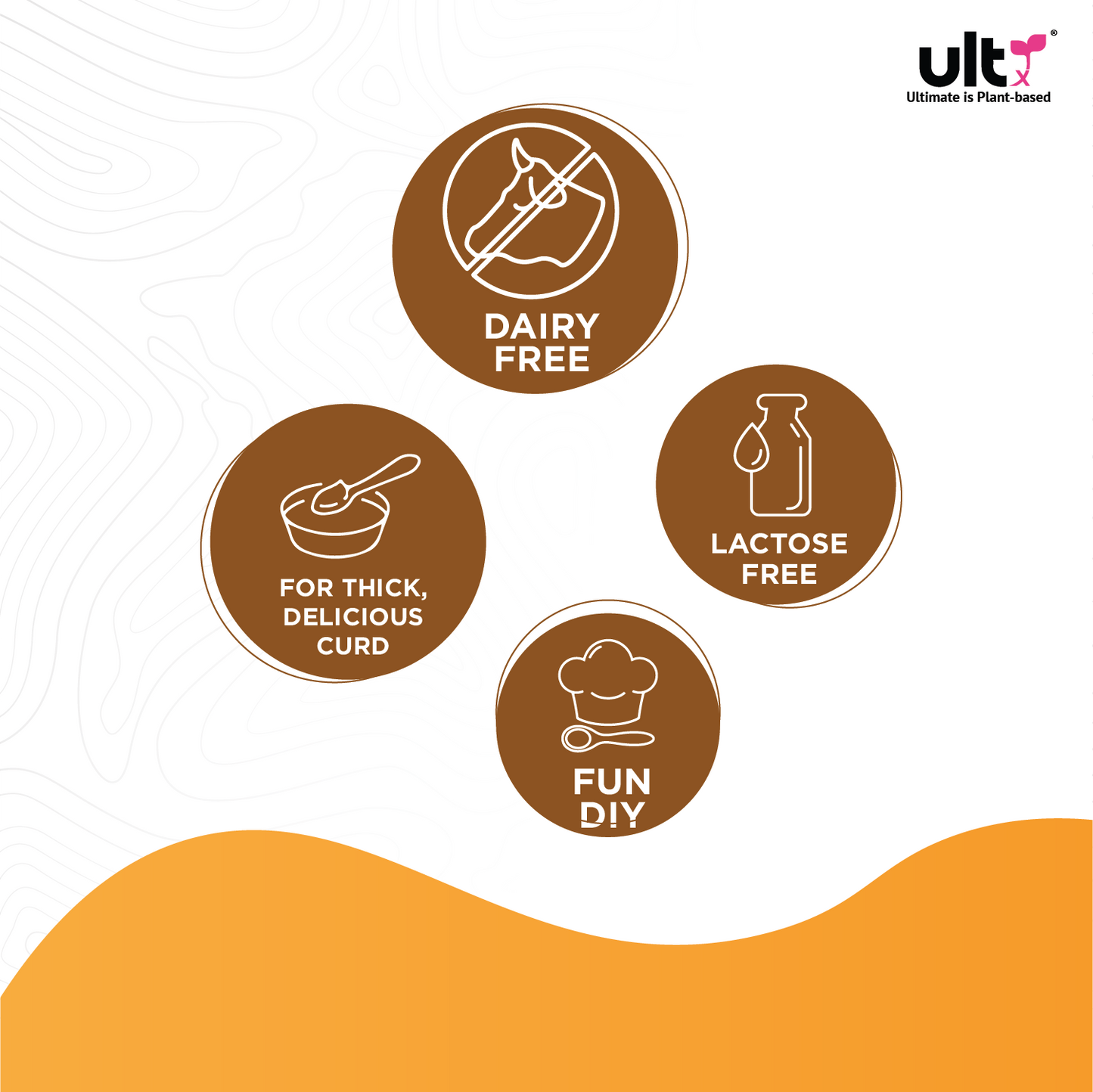 Ultx Soya Curd Culture, 10 Sachets
