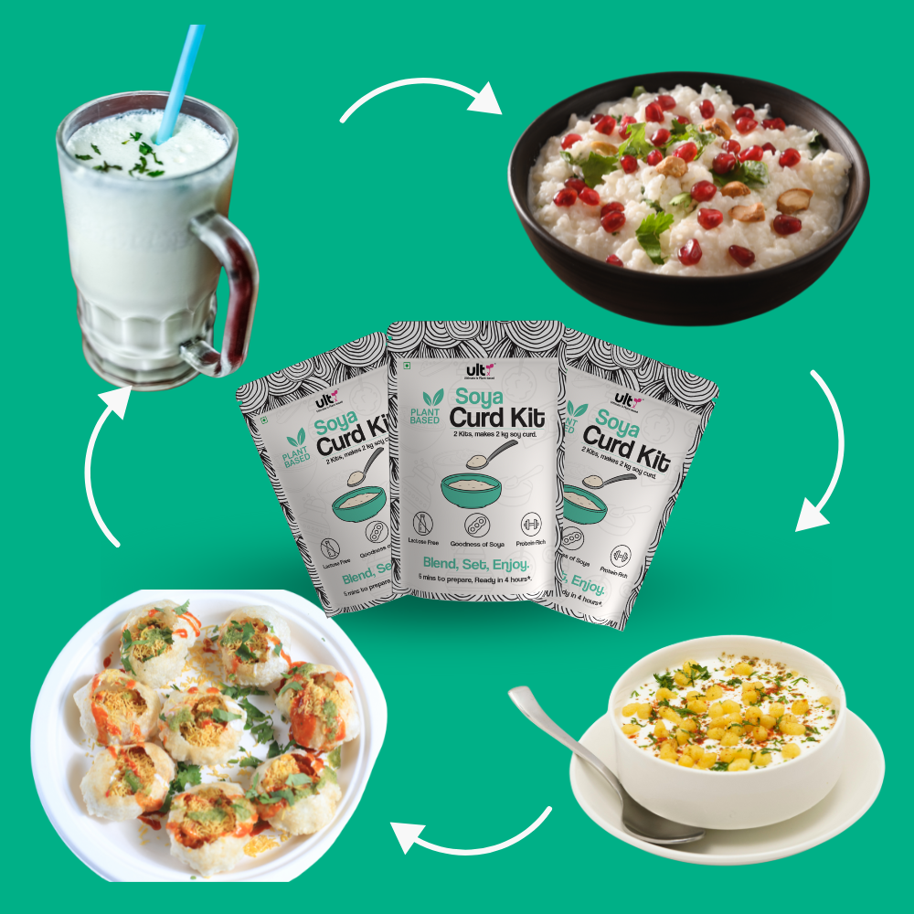 Ultx Plant Based Soya Curd Kit