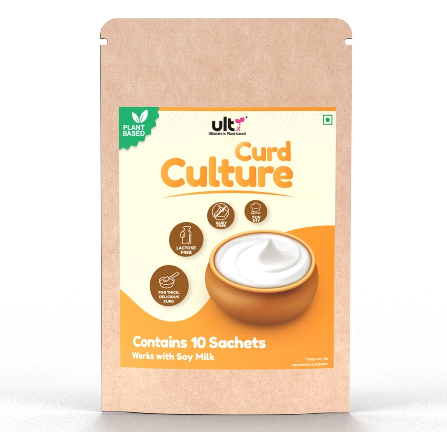 Ultx Soya Curd Culture, 10 Sachets