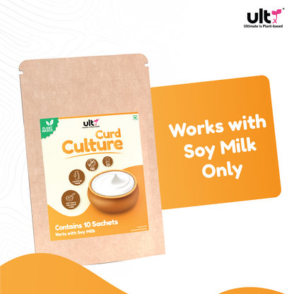Ultx Soya Curd Culture, 10 Sachets